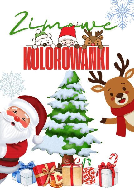 Zimowe kolorowanki